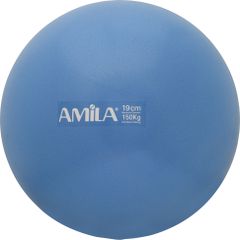 Amila Μπάλα Pilates 19cm, Μπλε, σε κουτί (48400)