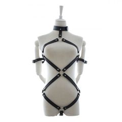 Naughty Toys Strappy Faux Leather Body Harness