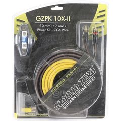 Σετ Καλωδίων Ηχείων Αυτοκινήτου GZPK 10 mm² 7 AWG (Ground Zero) - 2079