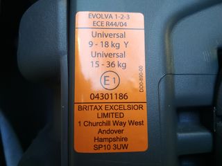 Britax Romer Evolva  9-36 kg-thumb-10