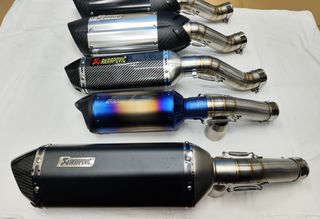 Τελικά Εξάτμισης, μαζί με Link Pipe για Honda CB500X/CB500F/CBR500/CBR500R