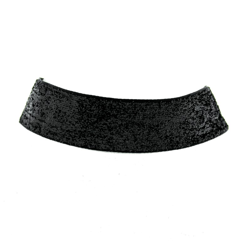 Black Glitter Feel Choker