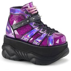 Ankle Bootie NEPTUNE-100 purple