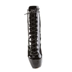 Fetish Heels BALLET-1020  Black-thumb-1
