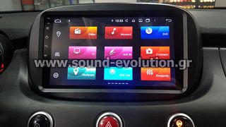 Fiat 500X 2017 Android 9.0 Pie 8core Navigation Multimedia www.sound-evolutiongr-thumb-14