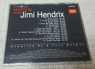 Jimi Hendrix – Jamming With  CD Promo Greece 1997'-thumb-1