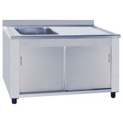 ΠΡΟΣΦΟΡΑ!!! Λάντζα κλειστή 70x60x85cm με 1 γούρνα