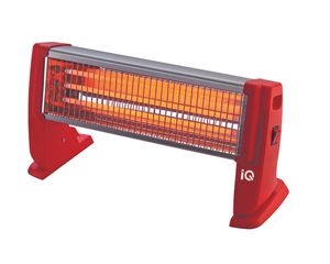 Θερμάστρα χαλαζία 1500W HT-1453 red με 3 λάμπες quartz και 2 επίπεδα θερμότητας