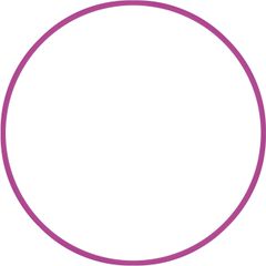 Amila Χούλα-Χουπ 76cm - Φ18mm - 185gr, Φούξια 48163