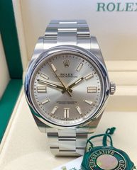 Rolex Replica Oyster Perpetual 41mm Silver