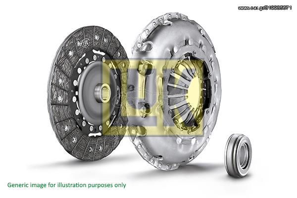 Σετ συμπλέκτη LUK 623300100 για BMW 5 E39 2000cc 520 d 136ps 2000 2003