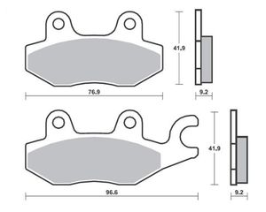 ΤΑΚΑΚΙΑ ΕΜΠΡΟΣΘΙΑ SUPRA / KAZE-R / ZX 130 / KRISS / KRISTAR / X-CITE 135 / ADDRESS 125 / FX125 / CRYPTON-R 115 FA197/215 SUPREMA