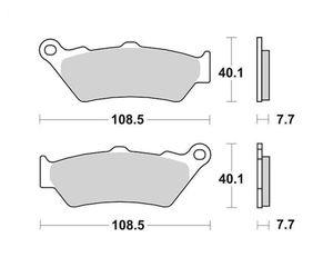 ΤΑΚΑΚΙΑ ΕΜΠΡΟΣΘΙΑ PEGASO 650 (97-08) / F 650 (96-12) / 800 GS (08-12) / NX 650 (97-01) / XT 660R FA209 SUPREMA