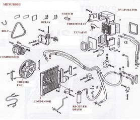 A/C MITSUBISHI FUSO CANTER -thumb-4