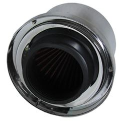 Φίλτρο αέρα FlowJet Sport με προσαρμογέα χρώμιο 60/65 / 70mm  Universal για όλα αυτοκίνητα !!!-thumb-3