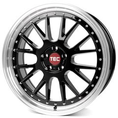 TEC GT-EVO 8x18" (Mercedes Vito) Black / Polished Lip