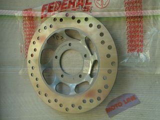 ΔΙΣΚΟΠΛΑΚΑ ΕΜΠ HONDA, SUPRA ,BLADE110-( ΔΙΑΣΤ,220Χ58Χιλ 5ΤΡΥΠΕ ΓΟΒΩΤΟ)FEDERAL. ΠΡΟΣΦΟΡΑ υπολοιπο στοκ Ε