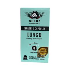 Espresso Seedz Lungo Συμβατές Κάψουλες Nespresso - 10τεμ