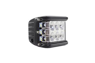 Προβολέας Εργασίας 12Led 110mm x 75mm 36W Flat 9-36V AWL08 Διπλή Λειτουργία Amio