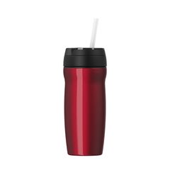 Timolino Cruise Line Steel Vacuum Tumbler Short 400ml Κόκκινο Θερμός Για Καφέ η Τσάι