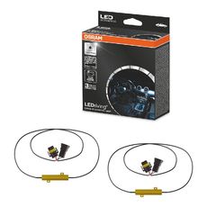 Αντίστασεις Canceller Canbus Set 50Watt Osram Χρυσές LEDCBCTRL103