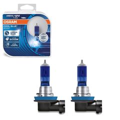 Λάμπες Αλογόνου H11 12V 75w Cool Blue Boost Hyper Osram 62211CBB-HCB  2 Τεμάχια