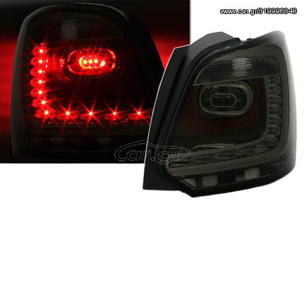 Πισινά Φανάρια Set Για Vw Polo 6R 09-14 Led GTI Look Φιμέ Eagle Eyes