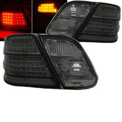 Πισινά Φανάρια Set Για Mercedes-Benz CLK W208 97-02 Led Φιμέ Depo