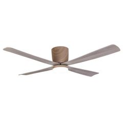 Ανεμιστήρας οροφής Φ122 58W 220V 48dB 5 ταχυτήτων με Led φως 4 φτερωτές και κοντρόλ