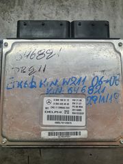 Mercedes w211 εγκέφαλος κινητήρα A6461505172 A0044464840 CRD.11 
