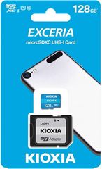 KIOXIA MICRO SD 128GB WITH ADAPTER UHS I U1 M203 - (LMEX1L128GG2)