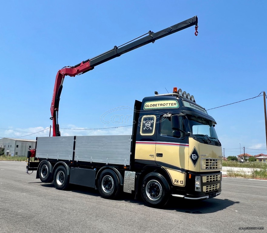 Γερανοί - Φορτηγά Με Γερανό Volvo 2008 FH 13 480 8x2 Bonfiglioli 3s