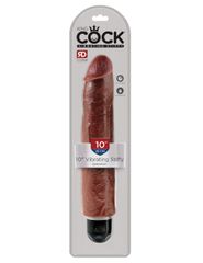 King Cock 10 Inch Vibrator Stiffy