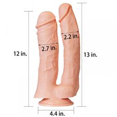 Lovetoy Realistic Mega Double Dildo-thumb-2