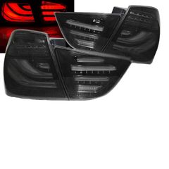 Πισινά Φανάρια Set Για Bmw 3 E90 09-11 Sedan Facelift Led Bar Μαύρα Reliable Auto Parts