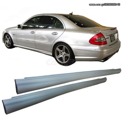 Πλαινά Μασπιέ Για Mercedes-Benz E-Class W211 02-09 Amg Look Από Abs Πλαστικό 2 Τεμάχια Made In China