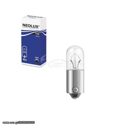 Λάμπα Αλογόνου BA9S T4W 12volt 4w Neolux By Osram N233 1 Τεμάχιο