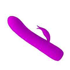 Δονητής Κουνελάκι Σιλικόνης Sensual Pleasure Tim Rabbit Vibrator (Μωβ) - Pretty Love