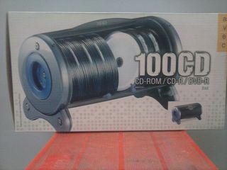 Επιτραπέζια θήκη CD Barrel 100 CD/DVD/BDR-thumb-1