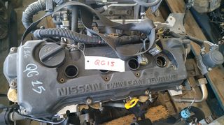 ΚΙΝΗΤΗΡΑΣ NISSAN ALMERA N16 MONT: 2001/04 KYBIKA: 1500 ΚΩΔ: QG15