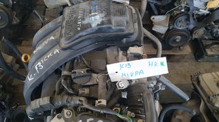 ΚΙΝΗΤΗΡΑΣ NISSAN MICRA MONT: 2012/14 KYBIKA: 1200 16VALVE ΚΩΔ: HR13