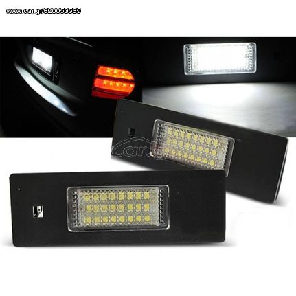 Led Φαναράκια Πινακίδας Για Bmw 1 E81,E87,F20,F21 / 6 E63,E64,F12,F13 / Z4 E85,E86,E89 / MINI R55,R60 Canbus Ζευγάρι 2 Τεμάχια