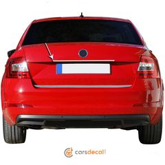 Skoda Octavia Νίκελ Διακοσμητική Λωρίδα Πορτπαγκαζ