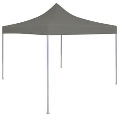 vidaXL Τέντα Εκδηλώσεων Πτυσσόμενη Pop-Up Ανθρακί 3 x 3 μ.
