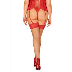 Obsessive Plus Size Blossmina Stockings-thumb-1