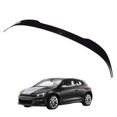 Αεροτομή Οροφής Πρόσθετο Για Vw Scirocco 08-14 R-Look For Standard Έκδοση Mat Black Maxton Design Από Abs Πλαστικό