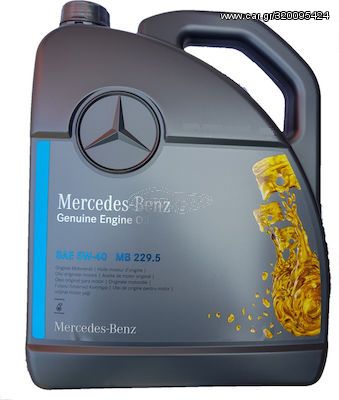 MERCEDES BENZ MB 229.5 5W40 5L