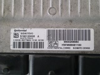 ΕΓΚΕΦΑΛΟΣ  CONTINENTAL (HDI 1.6) DS,CITROEN,PEUGEOT,RENAULT SID 807 EVO,S180123008 A,9800268980, HW9666681180-thumb-4