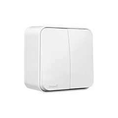 ΕΞΩΤΕΡΙΚΟΣ ΜΠΟΥΤΟΝ ΔΙΠΛΟ Α/Ρ ΛΕΥΚΟ Hseries 50-00303-1 IP 20