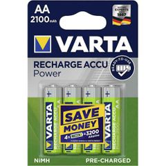 ΜΠΑΤΑΡΙΑ ΕΠΑΝ/ΜΕΝΗ POWER ACCU AA -2100ΜΑΗ 4ΆΔΑ 56706 VARTA